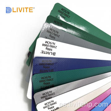 Livite pvc lona 900gsm impermeable para carpa